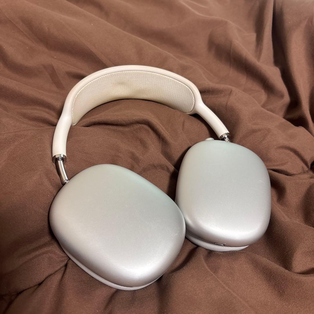 AirPods Max シルバー 刻印入り - メルカリ