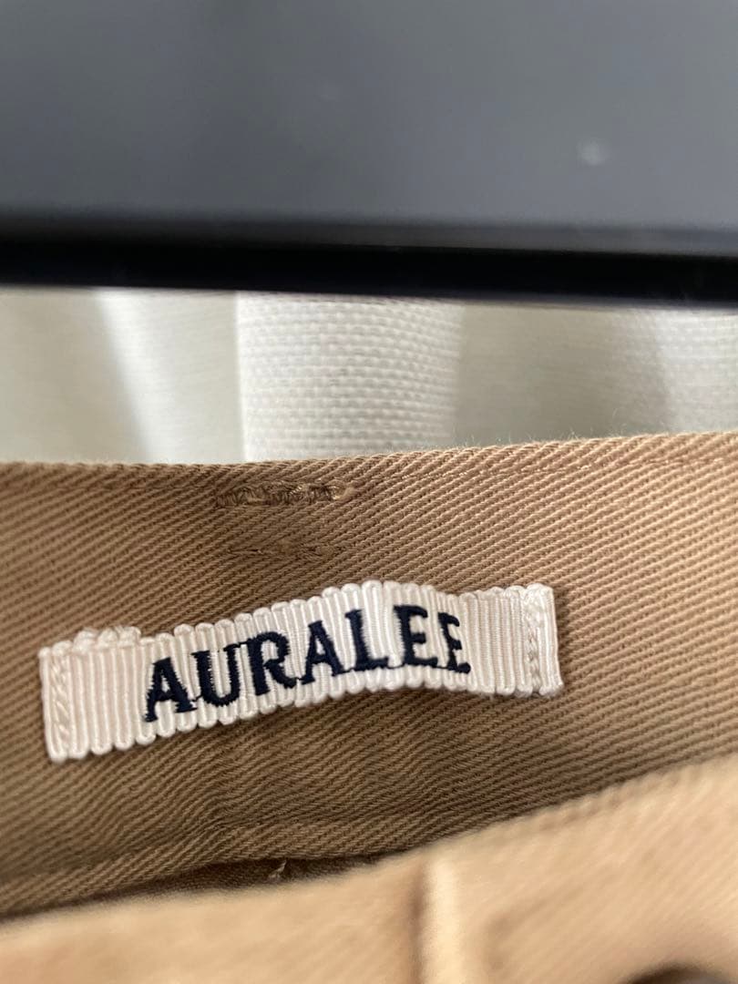 パンツ AURALEE CHINO WIDE PANTS