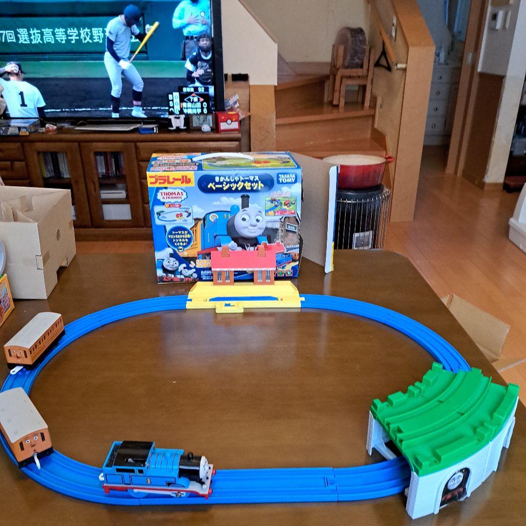 プラレール トーマス レールセット - メルカリ