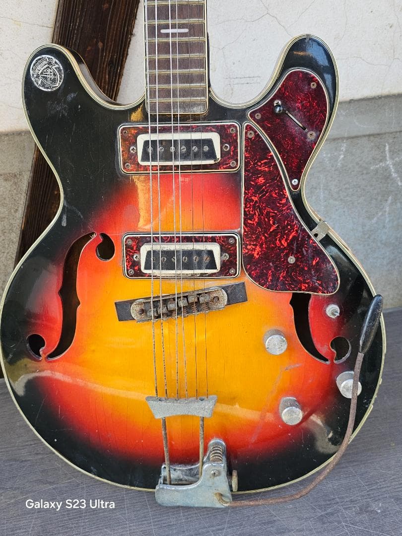 Aria Diamonds 1967年頃？日本製 エレキギター サンバースト