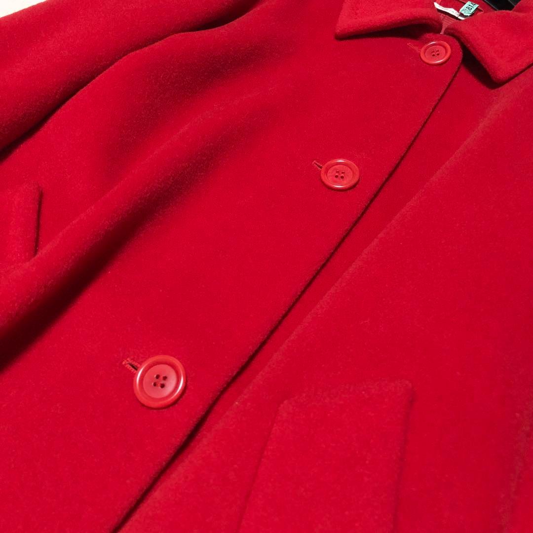 極美品 白タグ マックスマーラ チェスターコート ヴァージンウール100