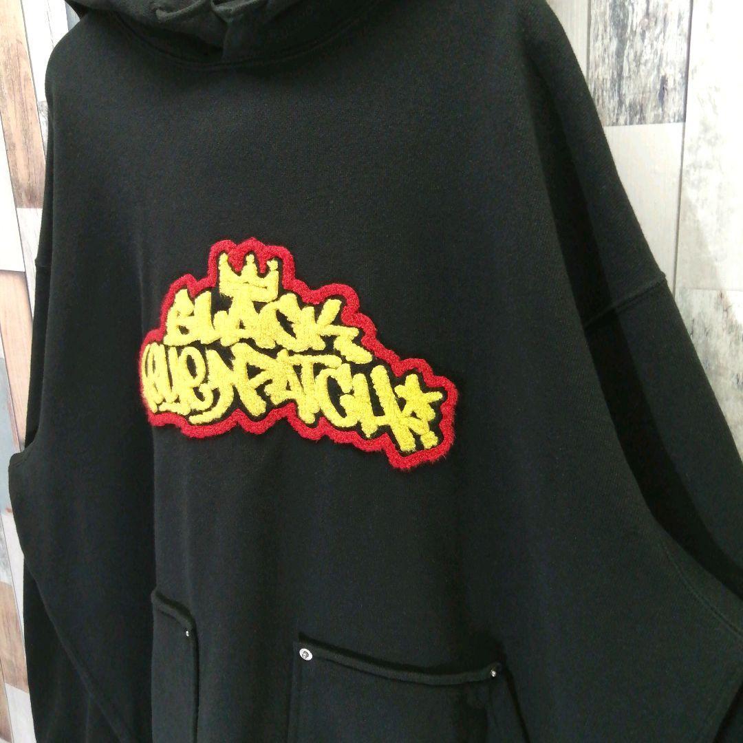 THE BLACK EYE PATCH　ブラックアイパッチ　パーカー　刺繍ロゴ