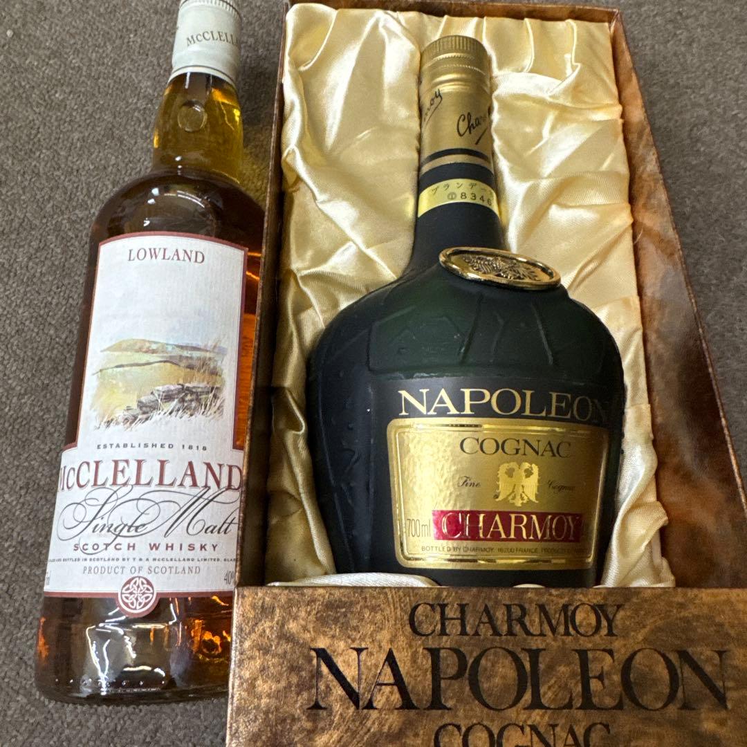McClelland's シングルモルトウイスキー & ナポレオンコニャック