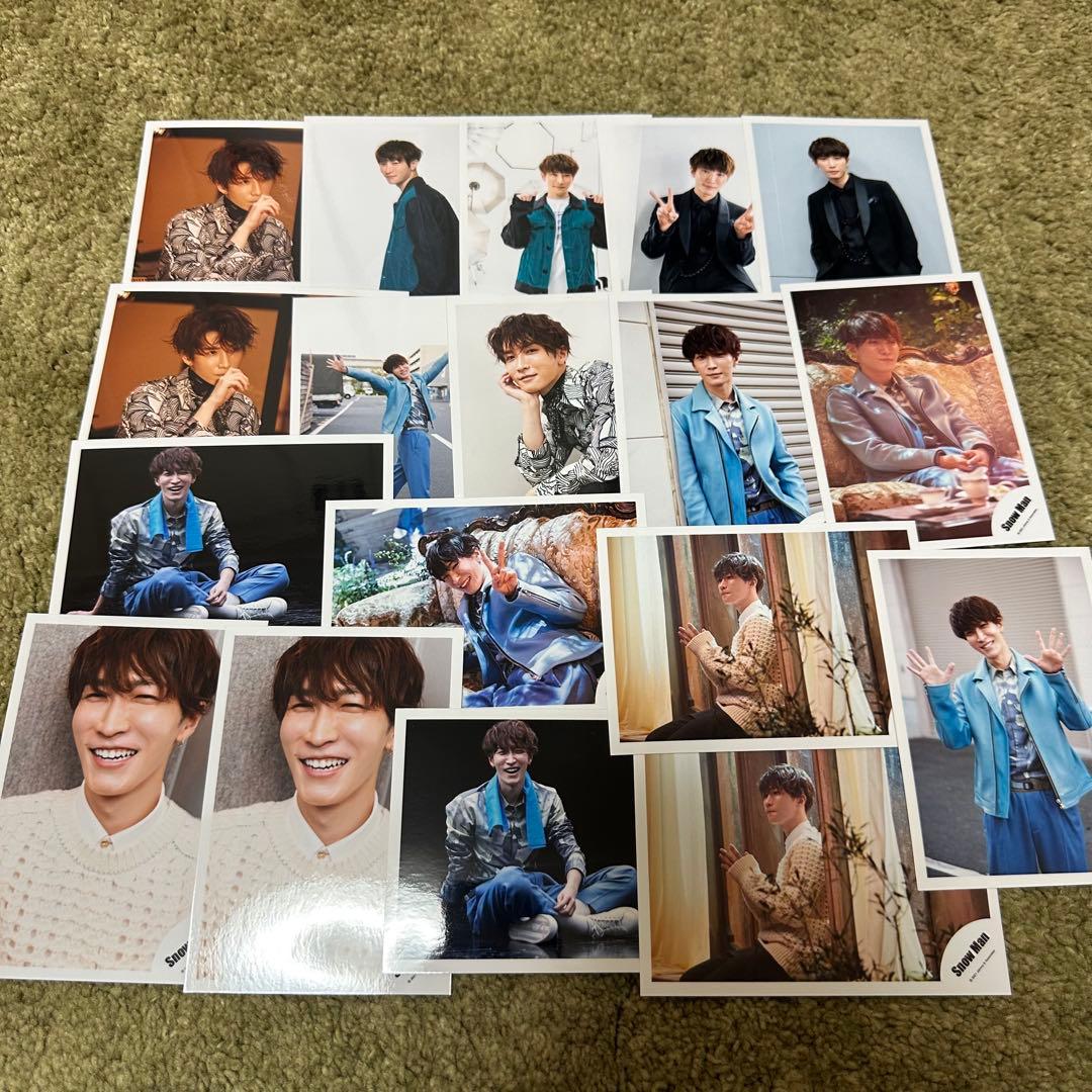 Man 公式写真 渡辺翔太⑧ バラ売り可 Snow Man 公式写真 渡辺翔太⑧