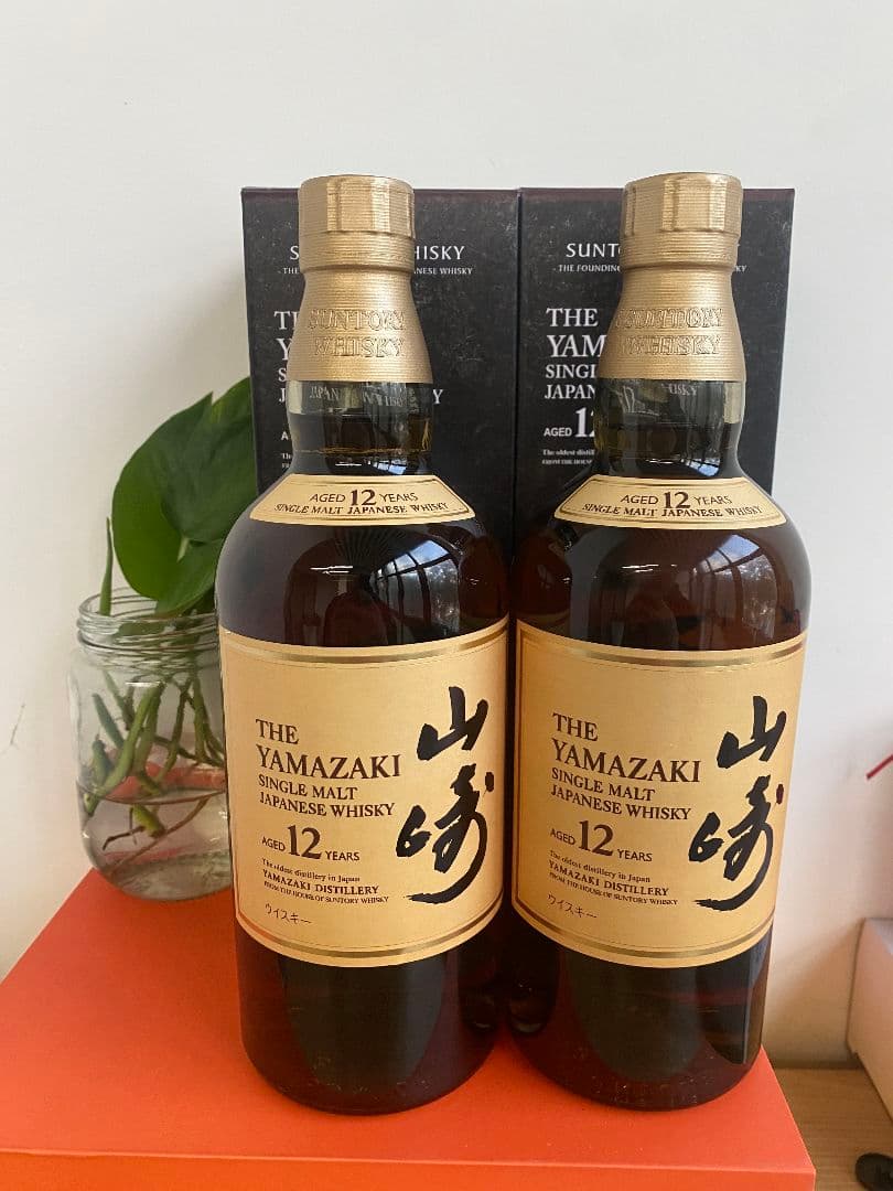 山崎 12年 シングルモルトウイスキー 2本セット N110753747