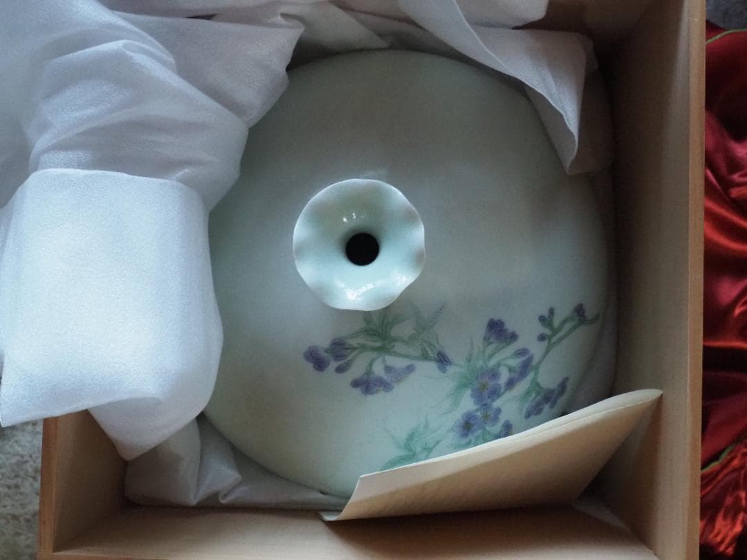 青白磁 染彫 壺 中尾恭純 中仙窯 有田焼 - メルカリ