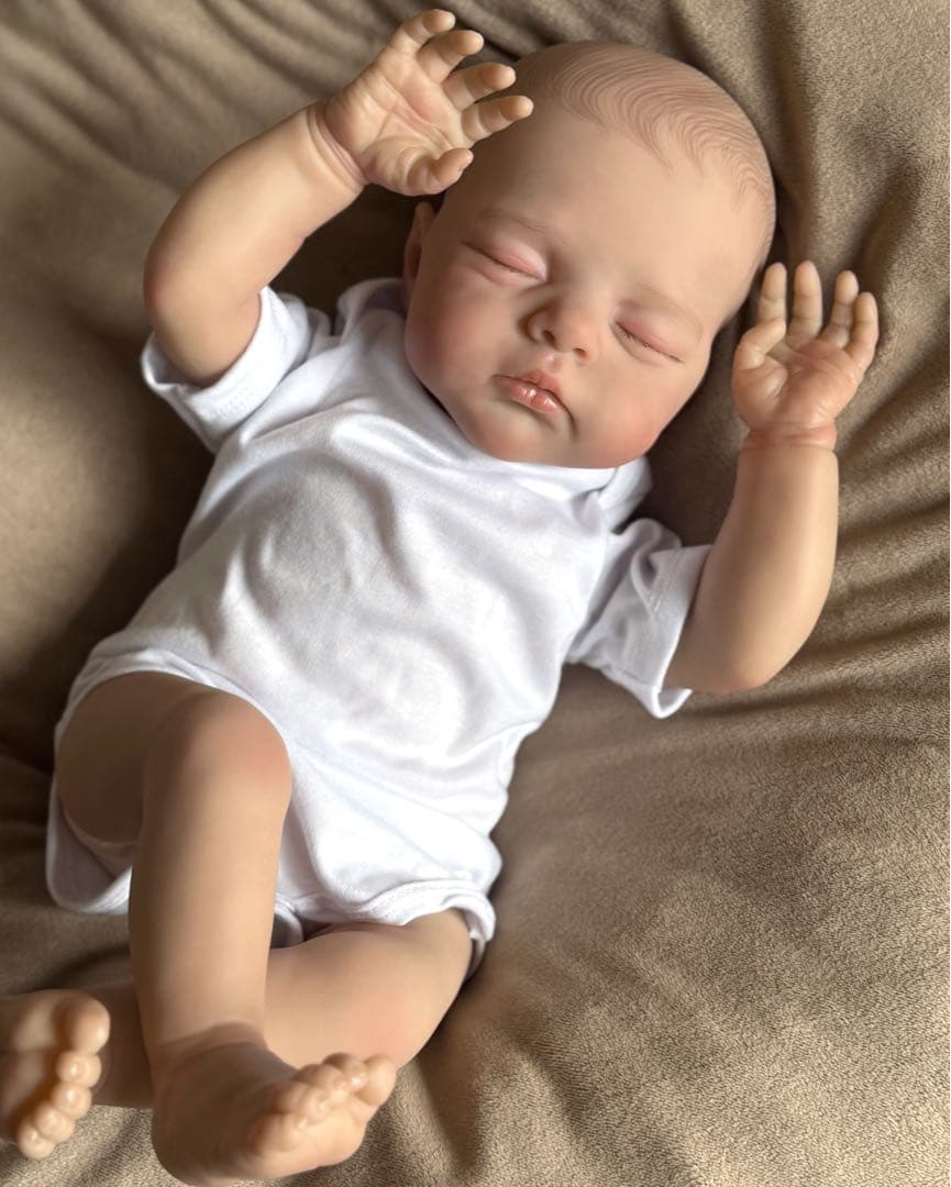 専用】☆新品☆リボーンドール 癒しのスリーピングベビーちゃん 45cm