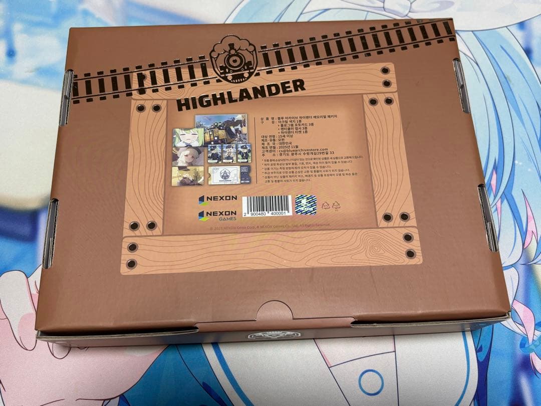 【韓国限定】ブルーアーカイブ ハイランダーアップデート ハイランダーメモリアル