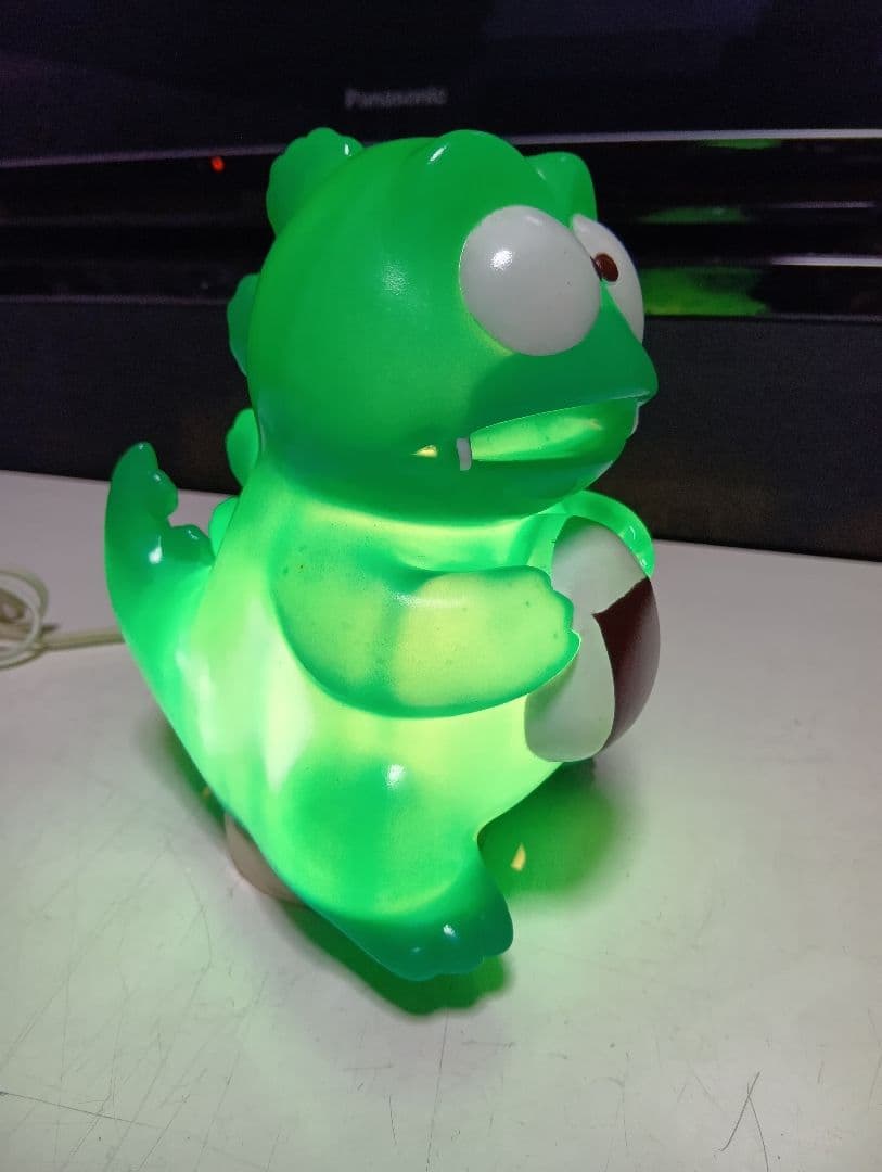 希少　1980's　オフィシャル　GODZILLA　学研 東宝　日本製　ランプ