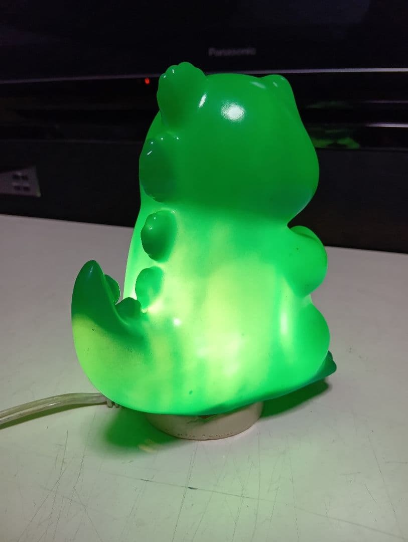 希少　1980's　オフィシャル　GODZILLA　学研 東宝　日本製　ランプ