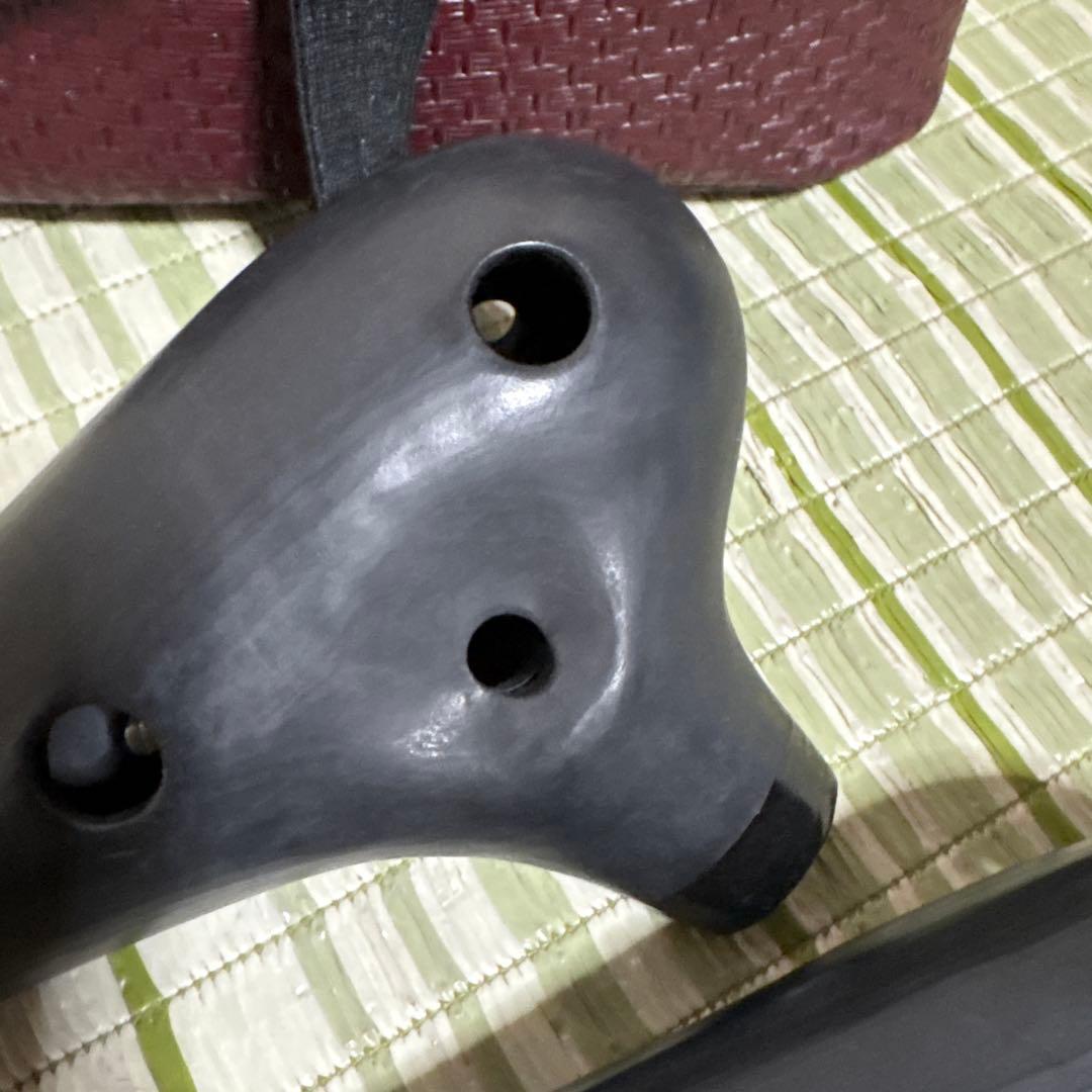 CANTARE 4C 3F オカリナ 黒 ケース付き　カンターレ 楽器　笛