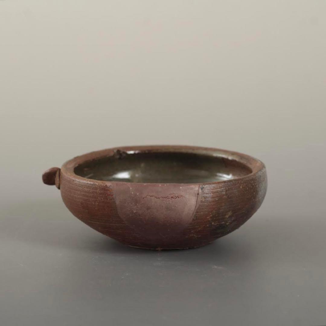 丹波 盃 酒器 古美術 古道具 アンティーク 丹波焼 平盃 丹波手付き盃 工芸