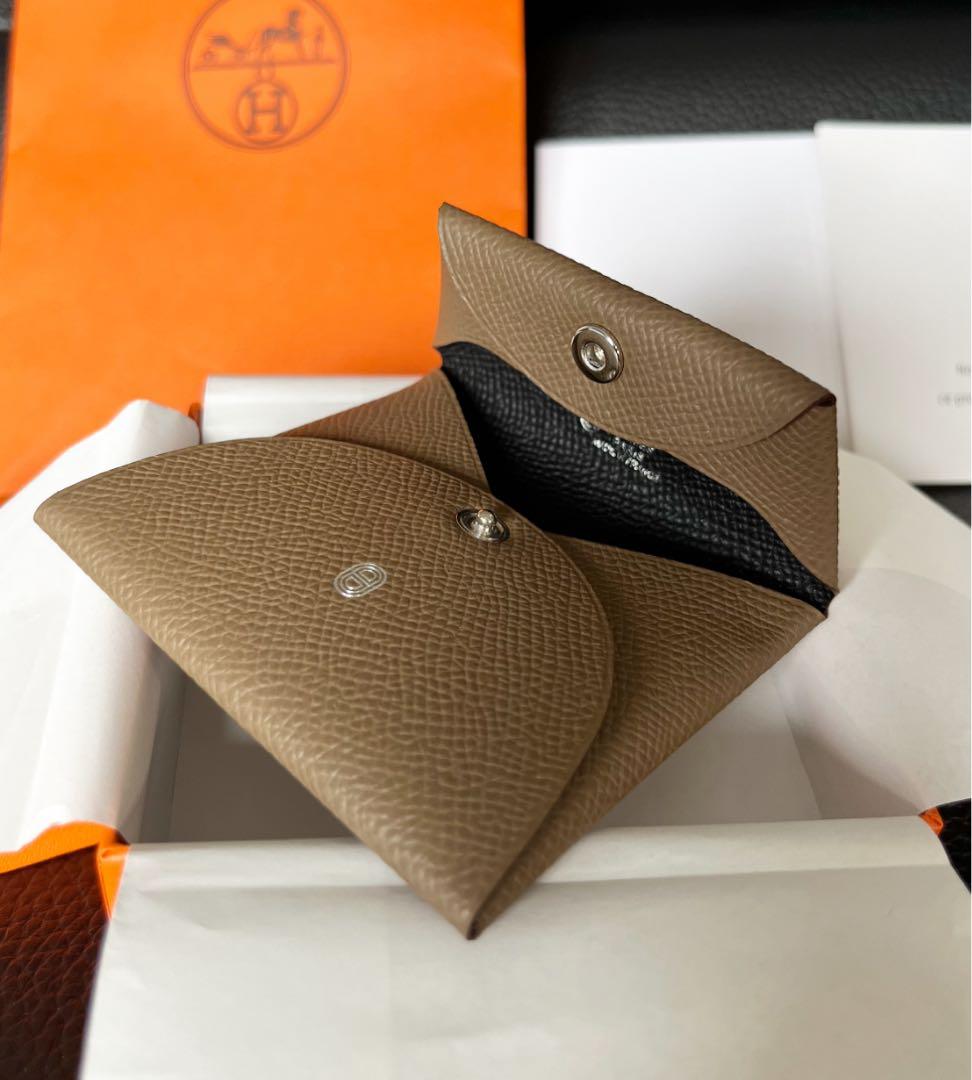 エルメス パーソナルオーダー バスティア K刻印 エプソン 黒 エトゥープ 新品