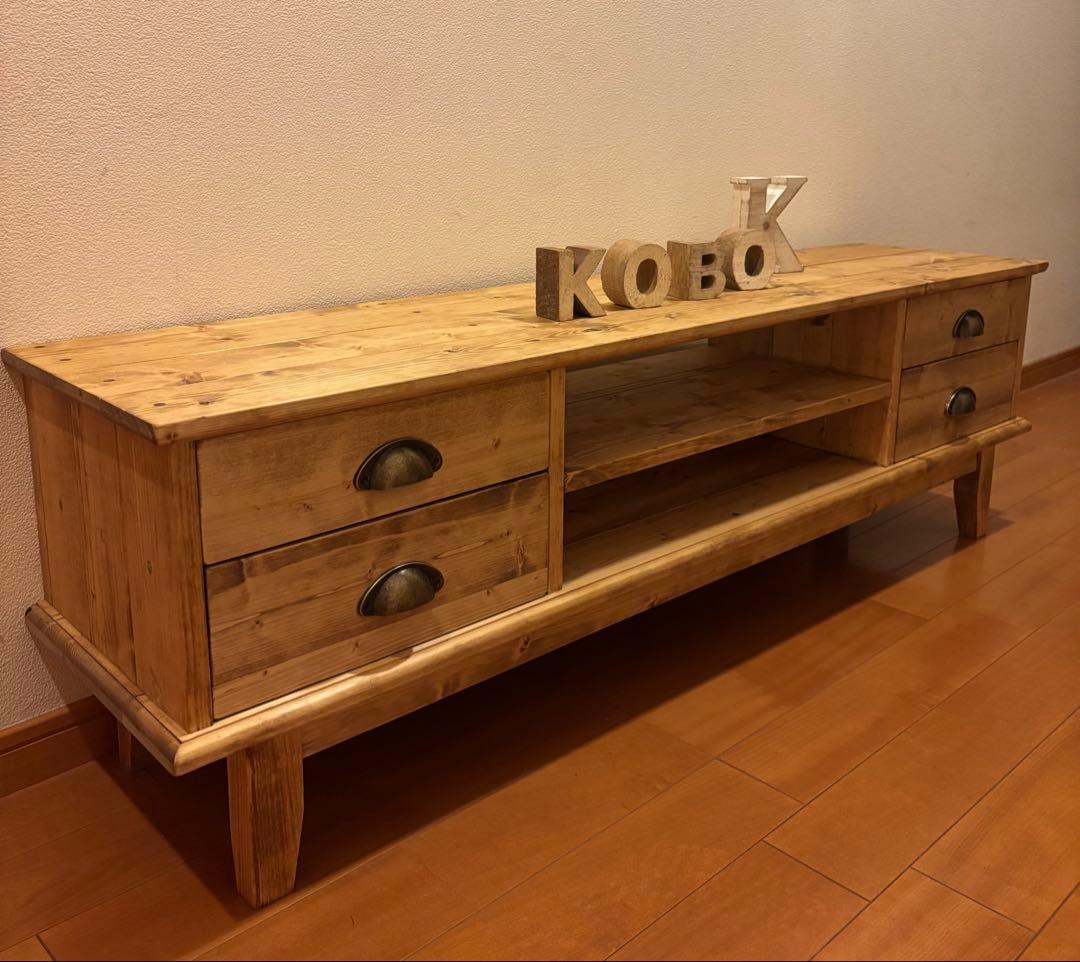 【いいだこ様】オーダー品　テレビボード　連絡用 壁掛け風テレビ台 23811 kuroshio TV・AVラック W600×D400×H1200mm