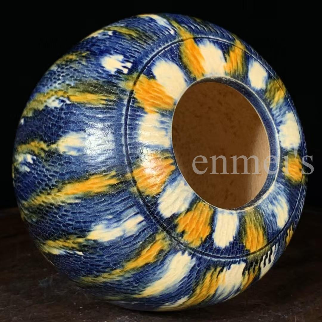 中国古美術・唐三彩・蓋付き壺・壺・花瓶・陶芸・文房具・置物・茶道具