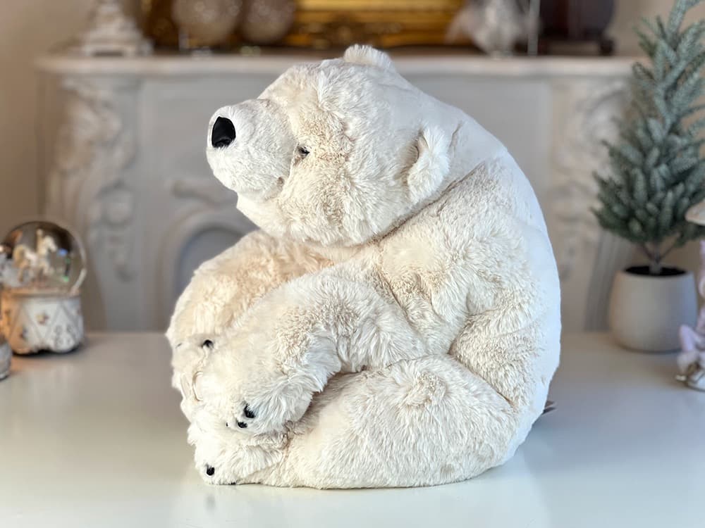 ハルモニア 白くまぬいぐるみ DITZディッツ フラッフィハグポーラー