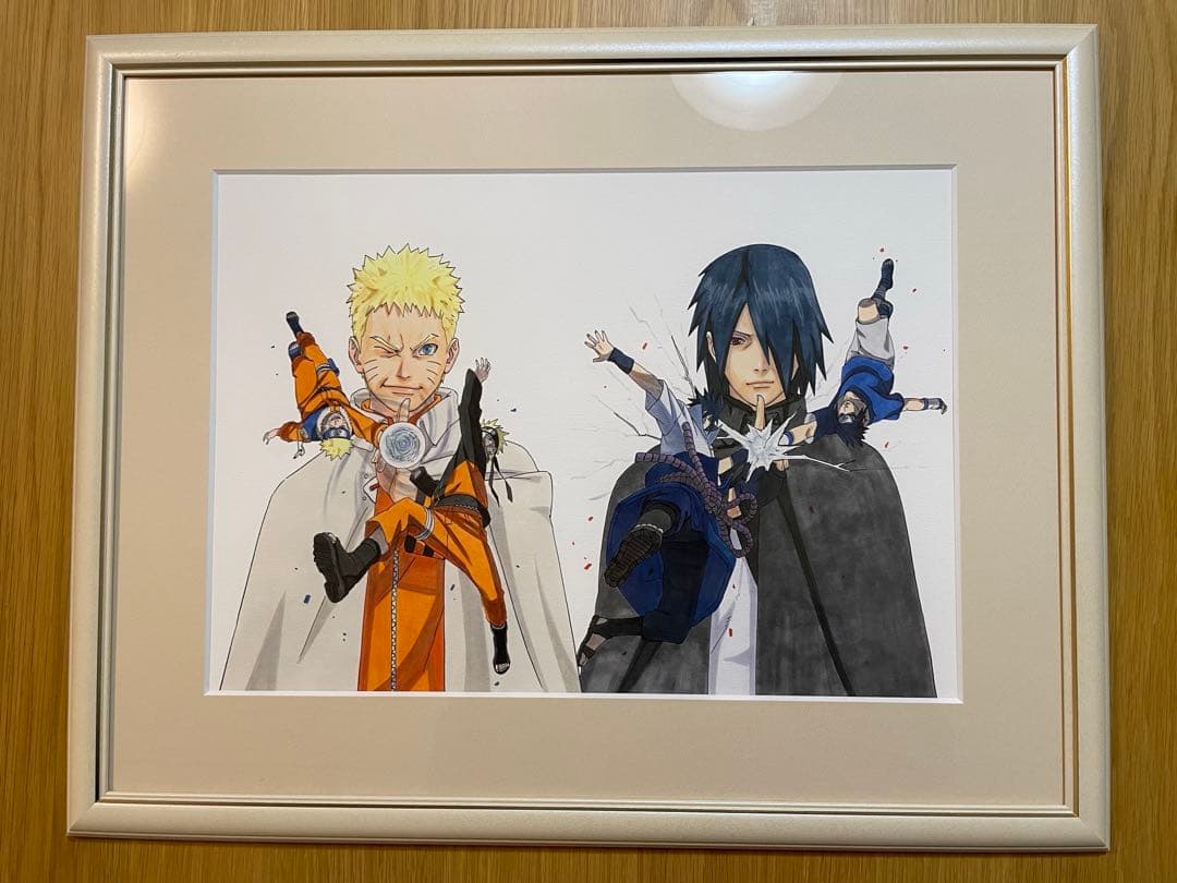 NARUTO ナルト 複製原画 ナルト 複製原稿 2枚セット ジャンプ展 NARUTO
