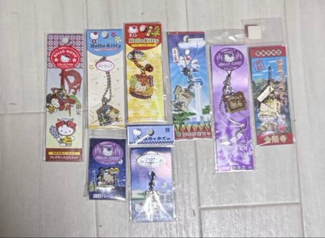 ご当地キティ ハローキティ 根付け ファスナーマスコット 他 28個 まとめ売り