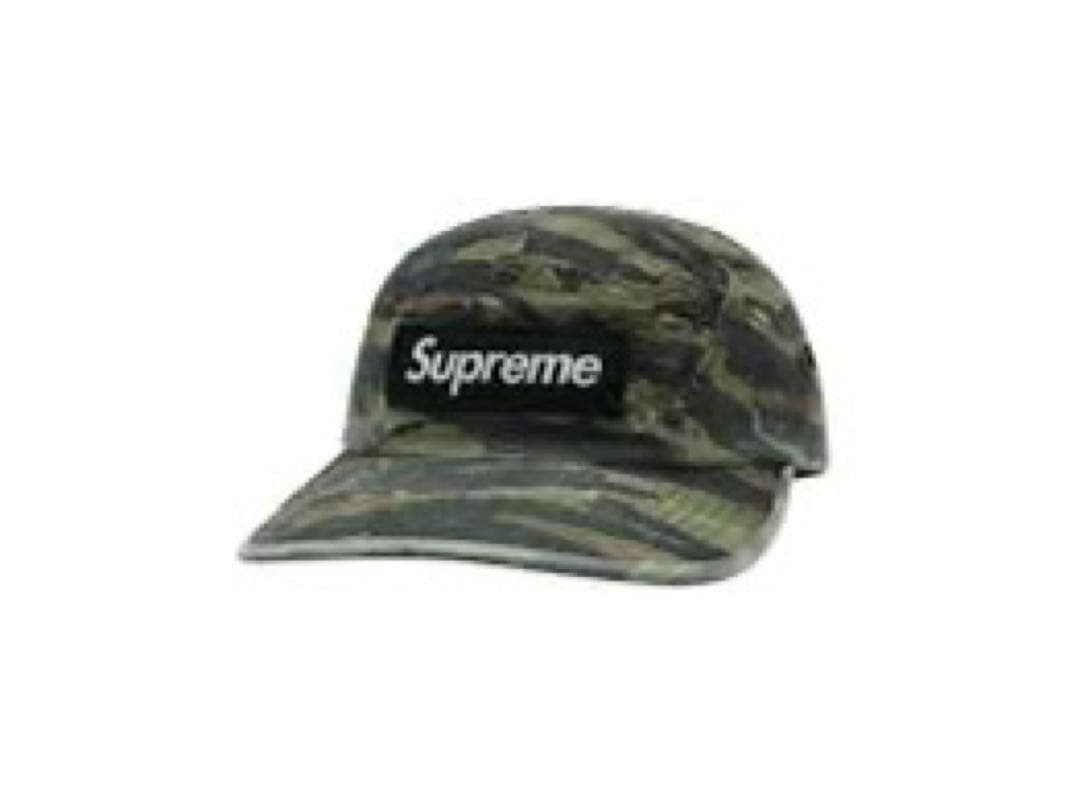 Supreme 迷彩キャップ SUP-94TH/DIV. - メルカリ