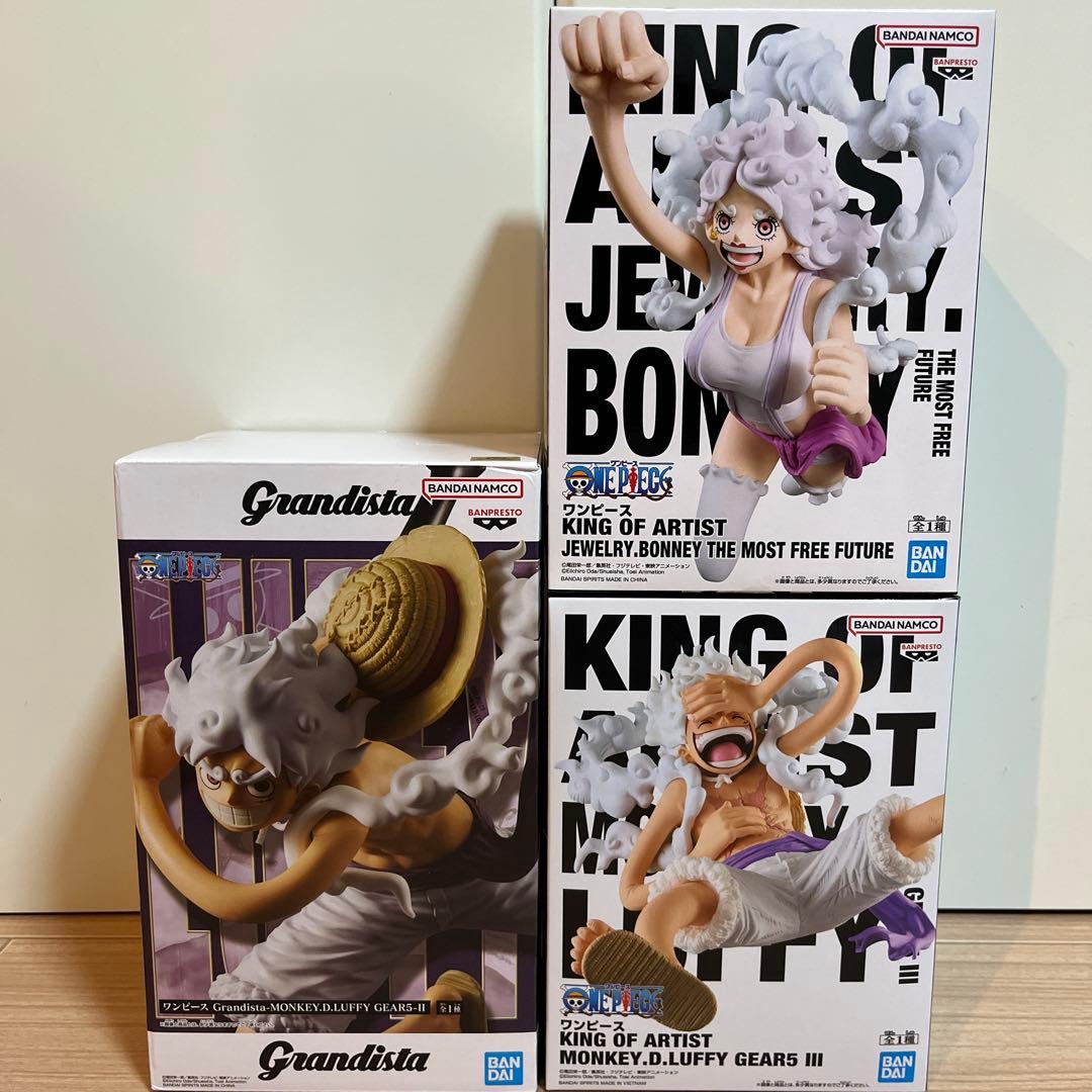 ワンピース フィギュア ニカ ボニー KOA Grandista まとめ売り - メルカリ