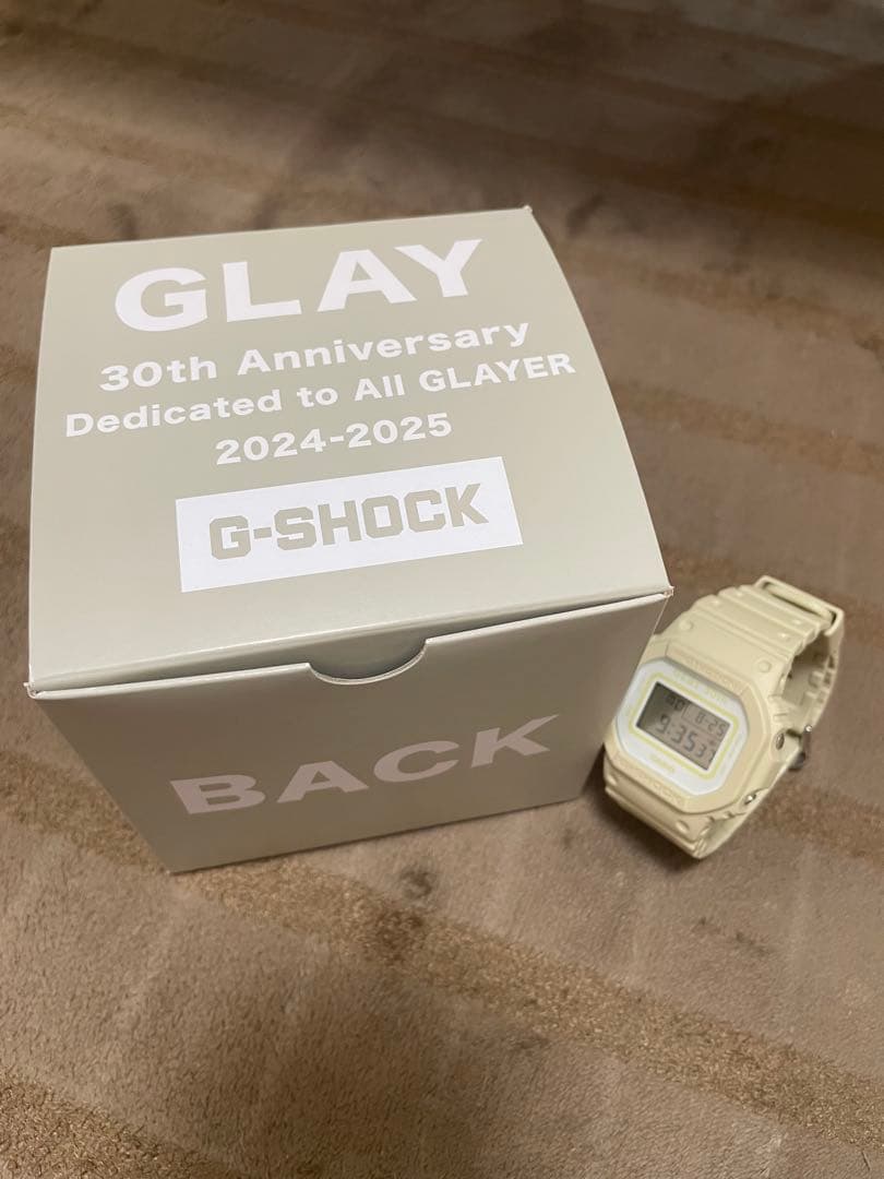 GLAY 30th Anniversary LIMITED G-SHOCK - cataloguedislab.com