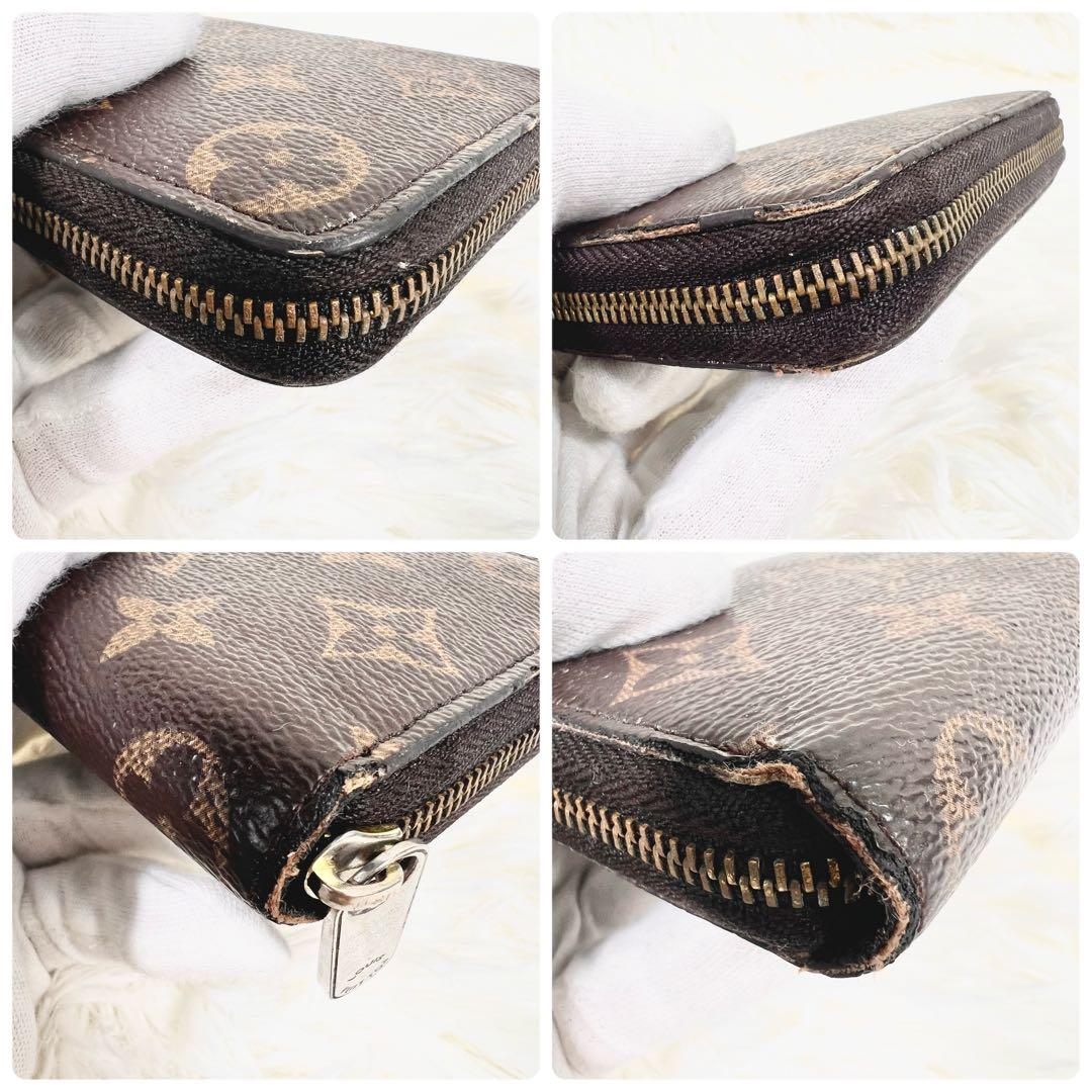 ルイヴィトン ケース ジッピーパース モノグラム 茶 小銭入れ 財布