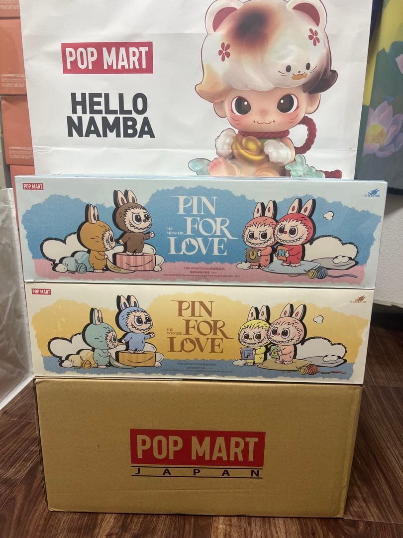 正規品】PIN FOR LOVE ラブブ イニシャルアソート アルファベット PIN