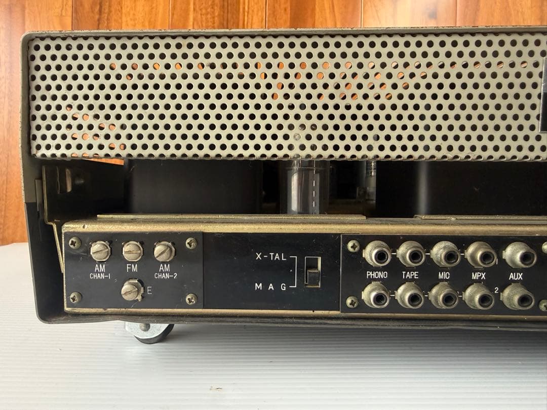 サンスイ SM-80 管球式チューナーアンプレシーバー 真空管アンプ(a47