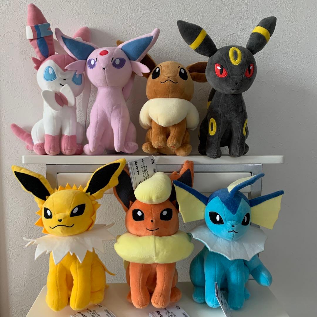 ポケモン もふぐっとぬいぐるみ「イーブイフレンズ」7体セット