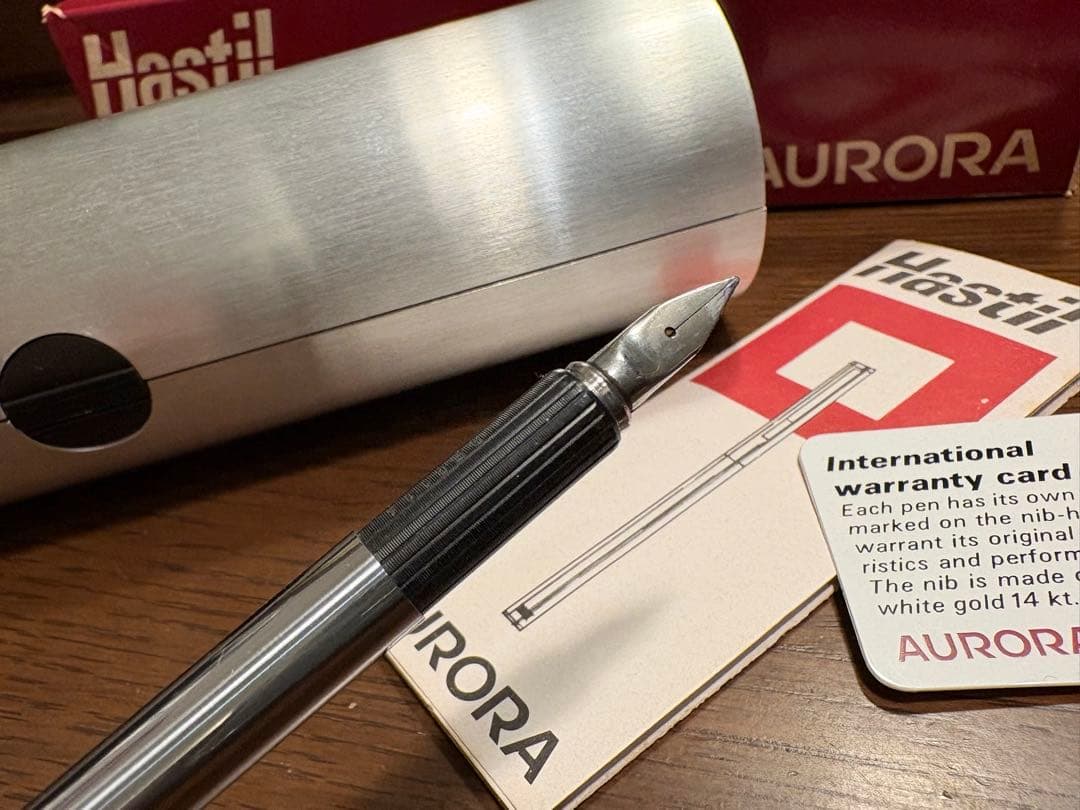 AURORA アウロラ　Hastilアスティル14K万年筆