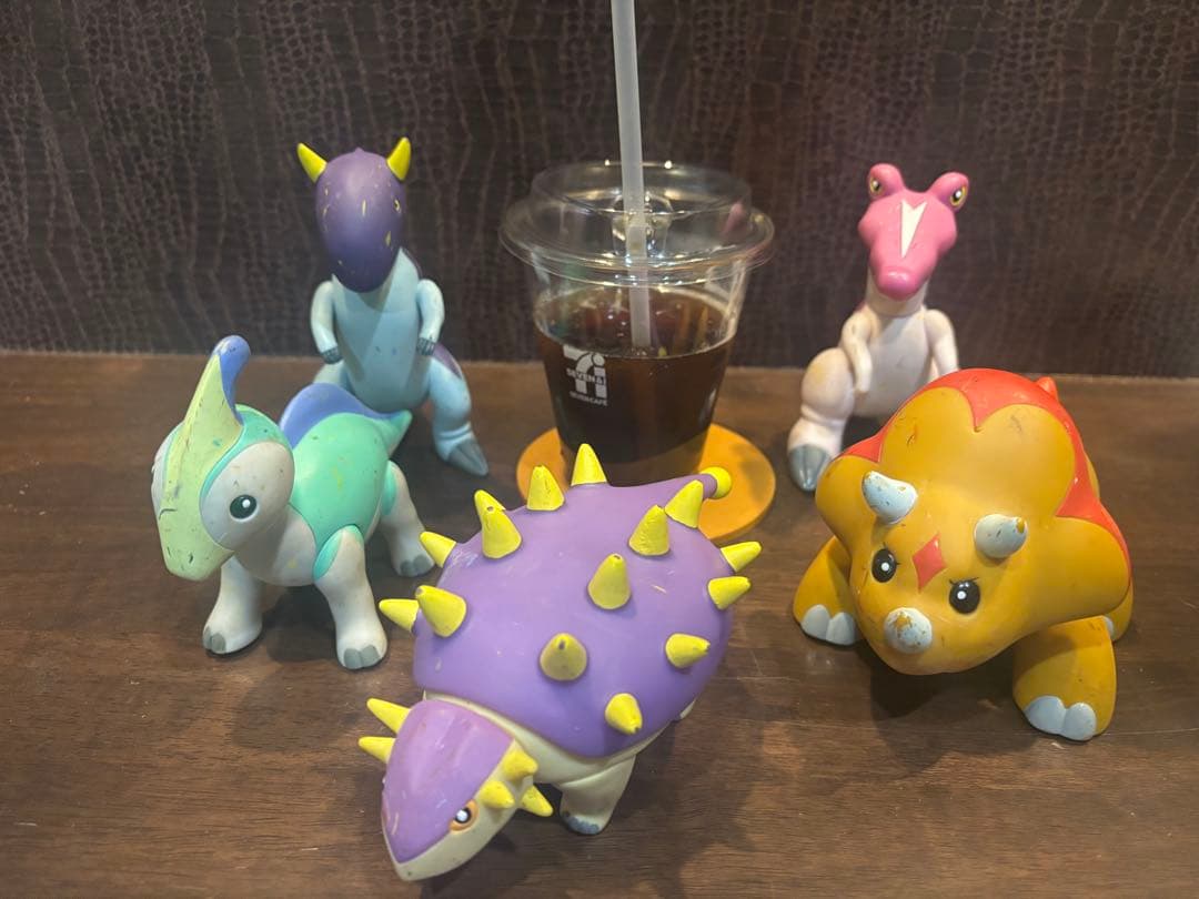 古代王者 恐竜キング ソフビ 5体セット