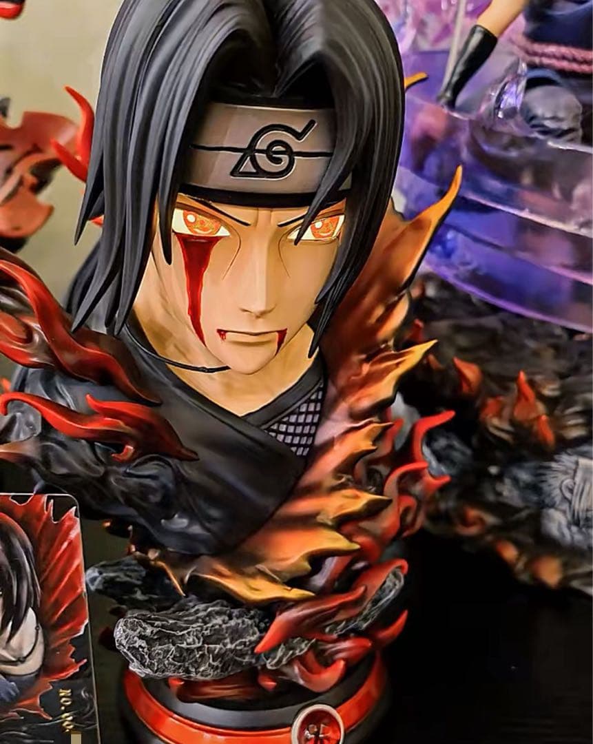 NARUTO ナルトうちは イタチ 1/3ガレージキット ガレキ スタチュー①⑦