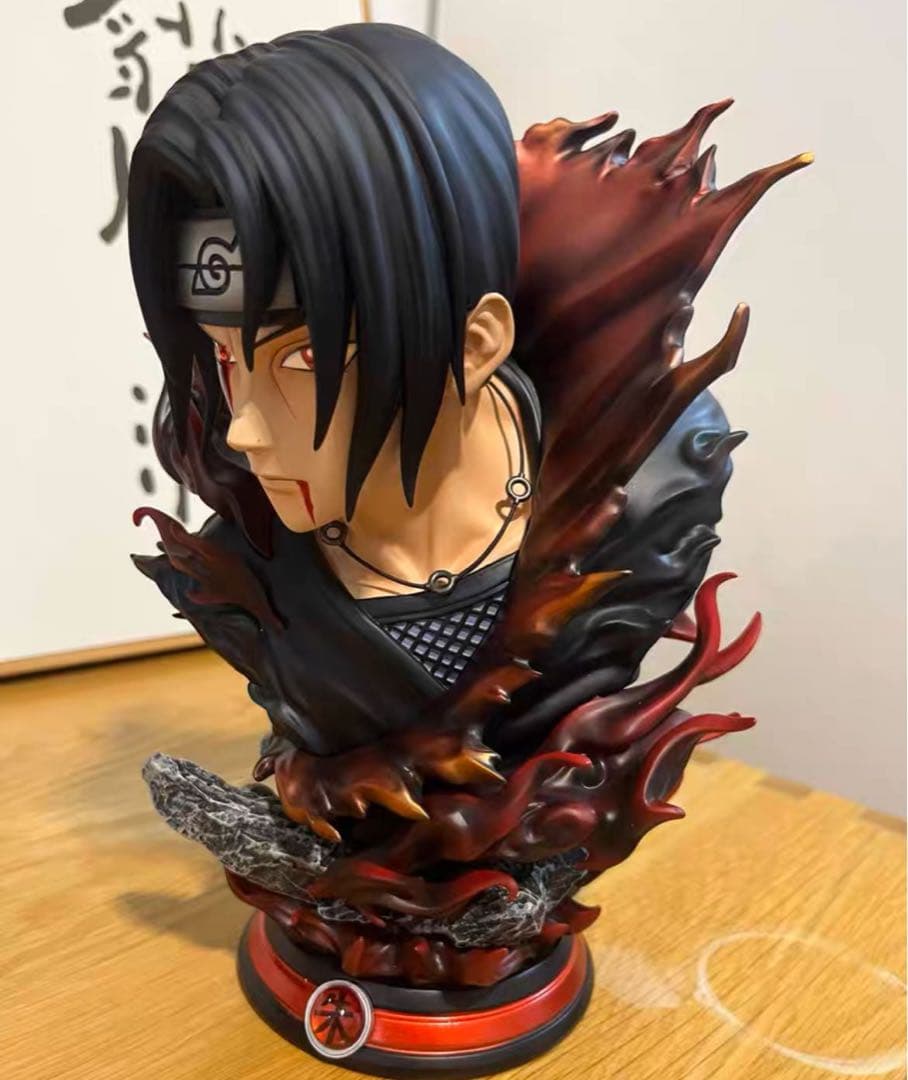 NARUTO ナルトうちは イタチ 1/3ガレージキット ガレキ スタチュー①⑦