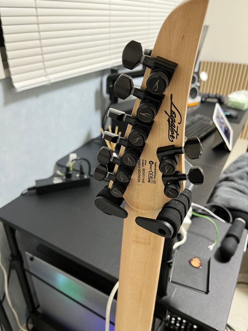 Legator NINJA N8SS -Black Burl- ギター 8弦