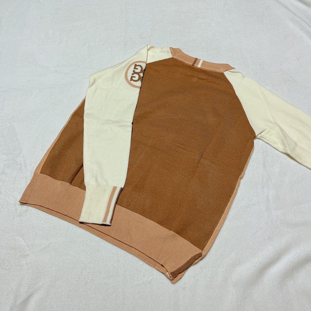 新品　G/FORE　ジーフォア　ゴルフ　セーター　ベージュ　Ｌ　レディース