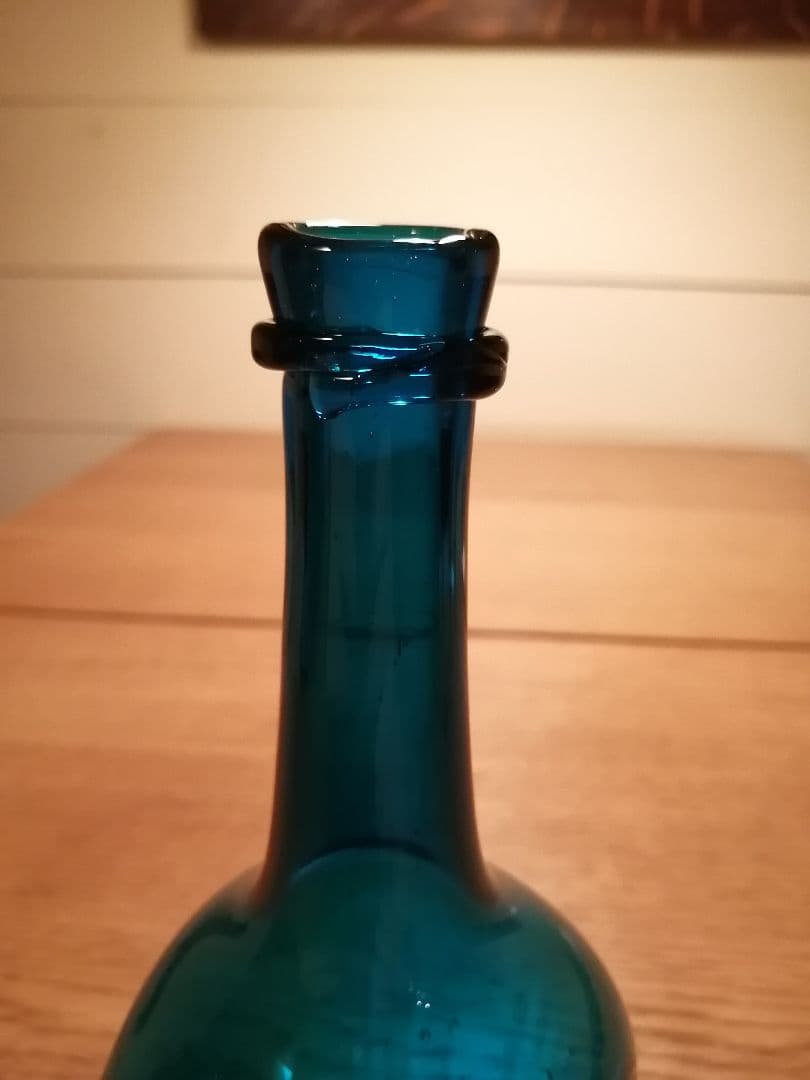 小谷真三 倉敷ガラス 角瓶 一輪挿し 花瓶