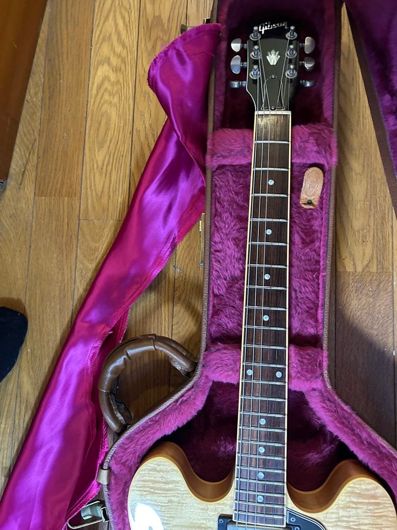 希少 ギブソンＥＳ-335 ビンテージ 純正ハードケース付 ナチュラルカラー