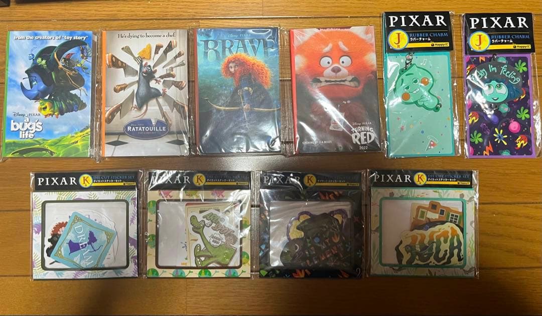 ⭐️【お値下げ・バラ売り可】Happyくじ / PIXAR 2025・10点セット Happyくじ / PIXAR 2025 - Happyくじ