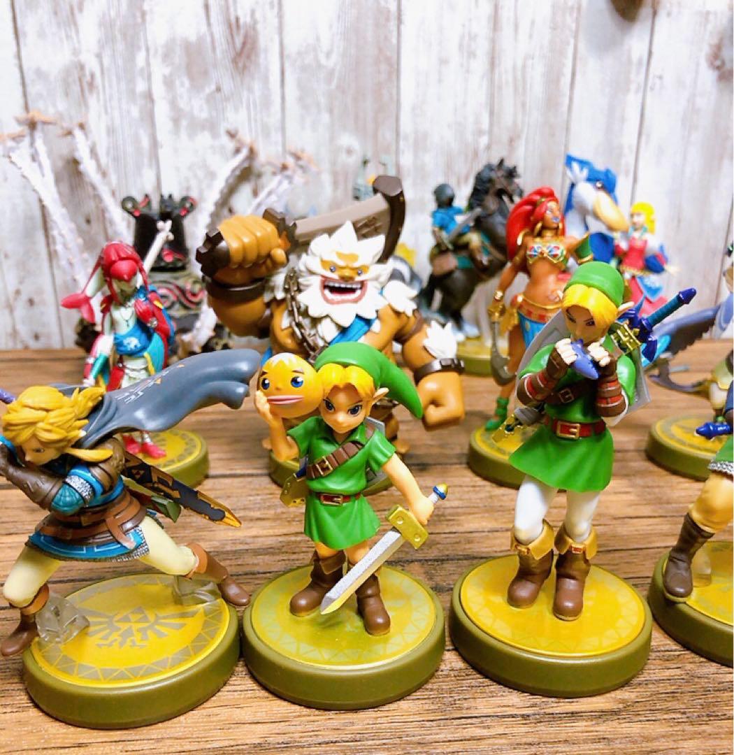 ゼルダの伝説Aティアキンブレワイアミーボ amiibo13体セットリンク英傑