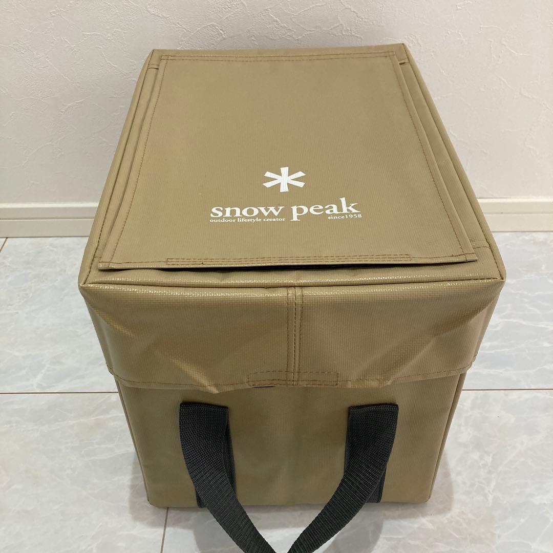 スノーピーク 廃盤 ガビングキューブ 収納ケース ゴミ箱
