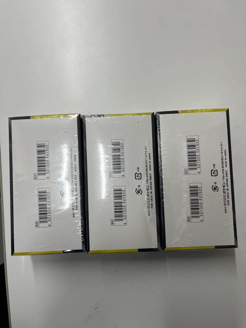 ポケモンカードメガドリームex3box新品未使用シュリンク付き