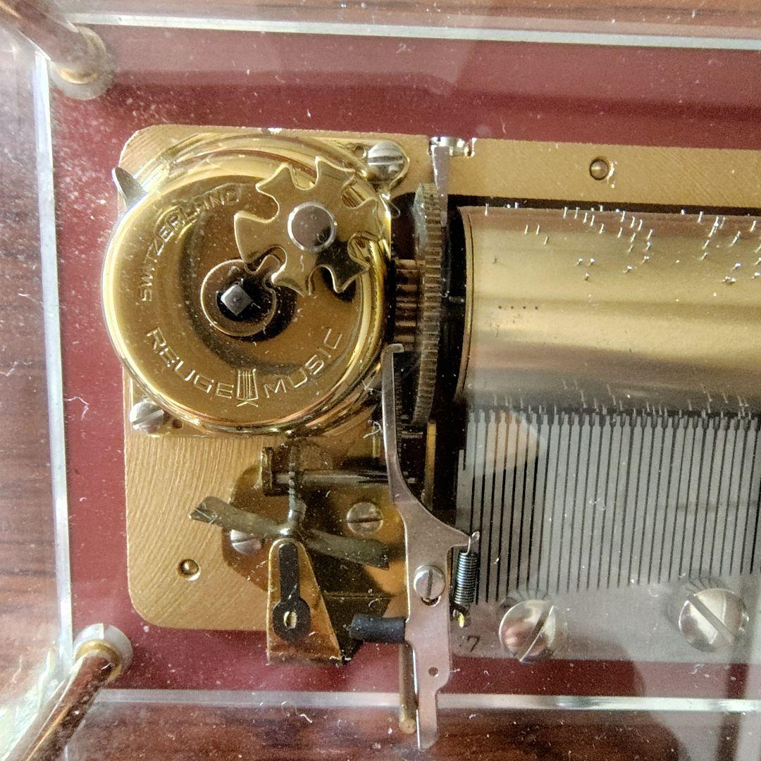 クラシックオルゴール ガラスケース付き