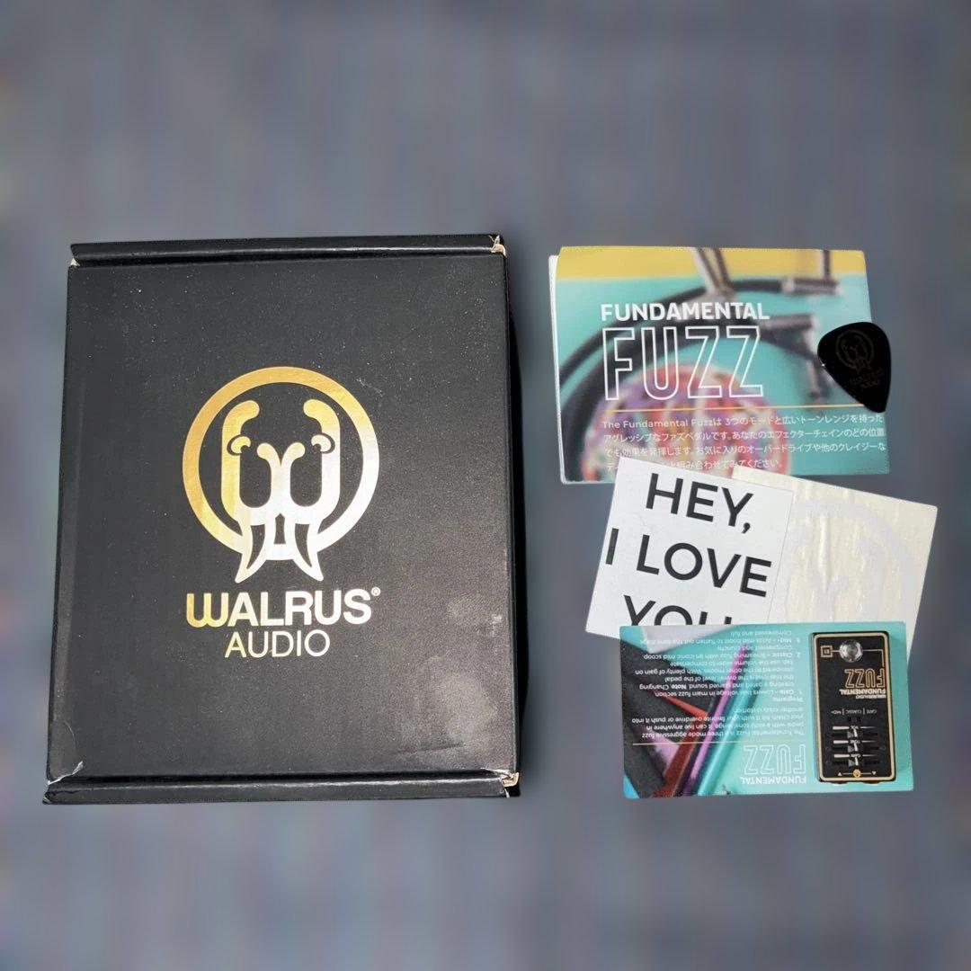 ギター Walrus Audio Fundamental Fuzz