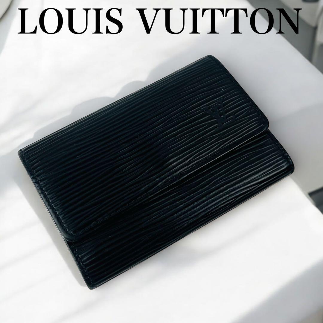 LOUIS VUITTON ルイヴィトン エピ 6連キーケース ブラック 黒 - メルカリ