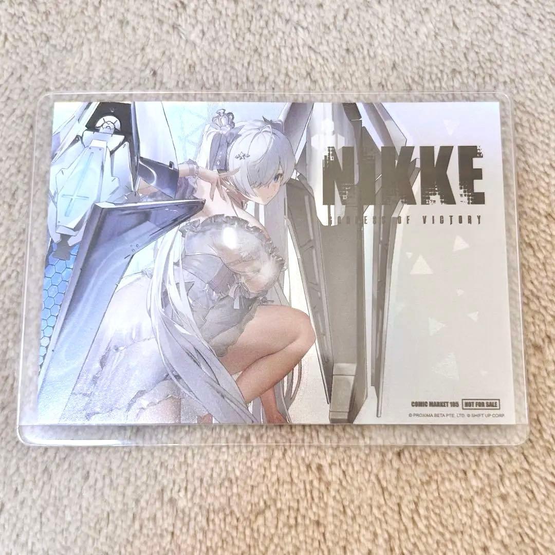 勝利の女神nikke c105 トレードカード シンデレラ 特典 コミケ - メルカリ