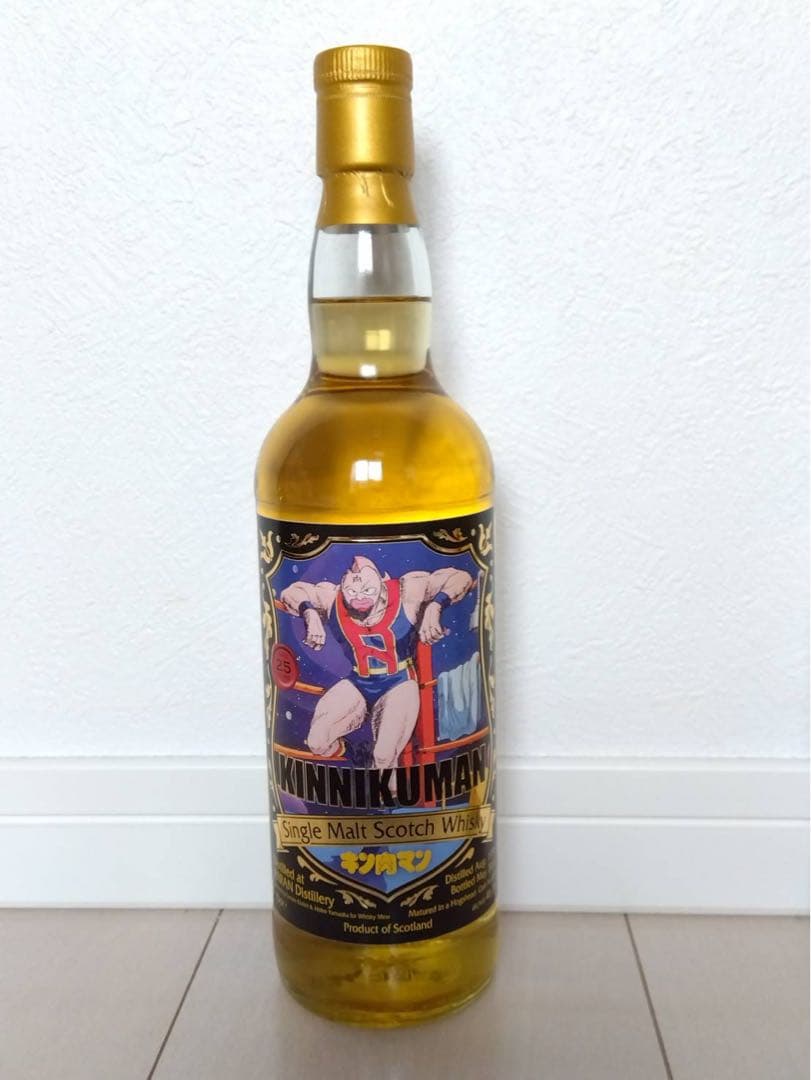 キン肉マンラベル ウイスキー｜アラン 25年 ウイスキーミュウ キン肉