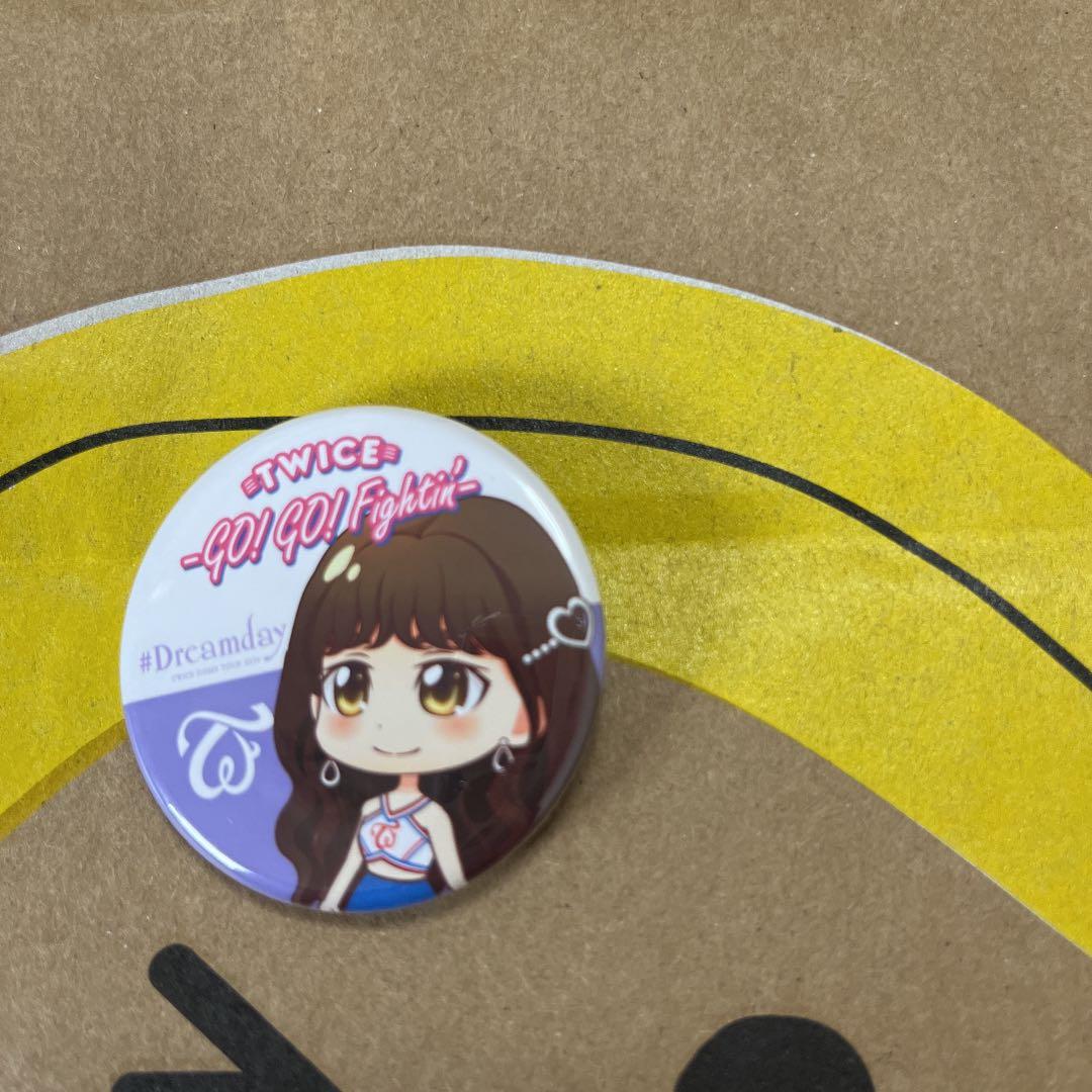 TWICE-GO!GO!Figtin- 限定缶バッジ