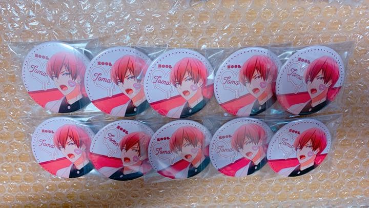 アイドリッシュセブン アイナナ 狗丸トウマ 缶バッジ doctor Pink