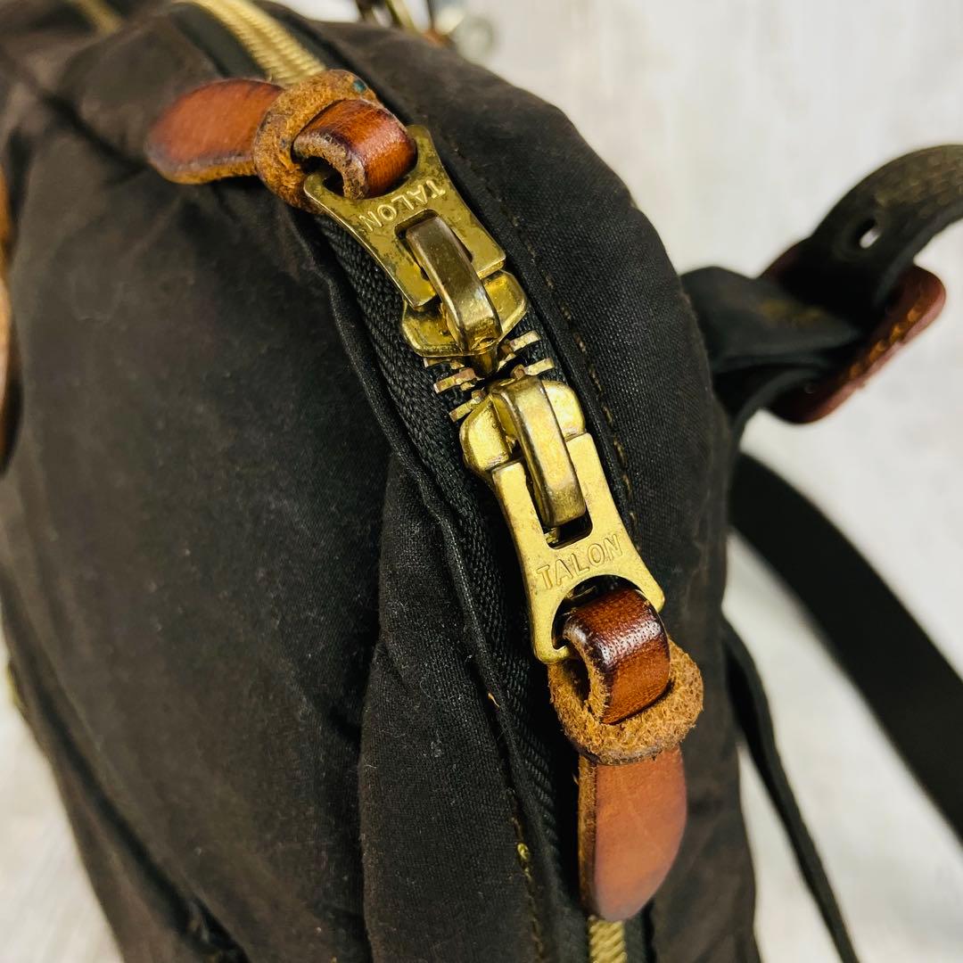 【希少】RRLダブルアールエル　ワックスドキャンバス　ブリーフケース【2way】