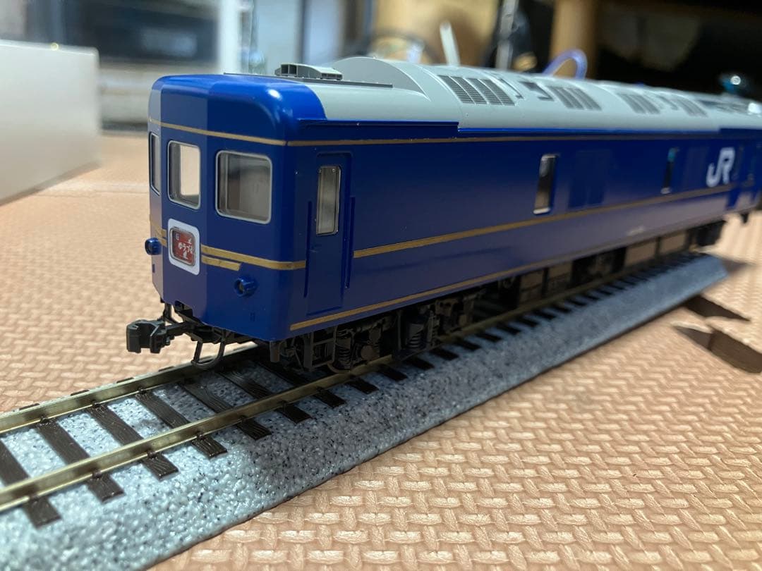hO KATO ゆうづるラストラン編成　10両　24系　ブルートレイン